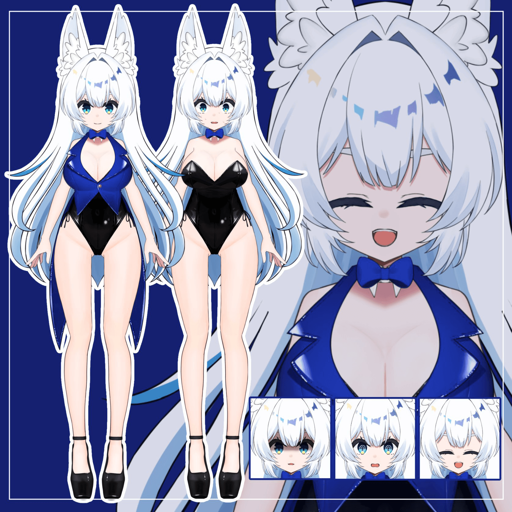 Aquari バニー衣装ビジュアル
