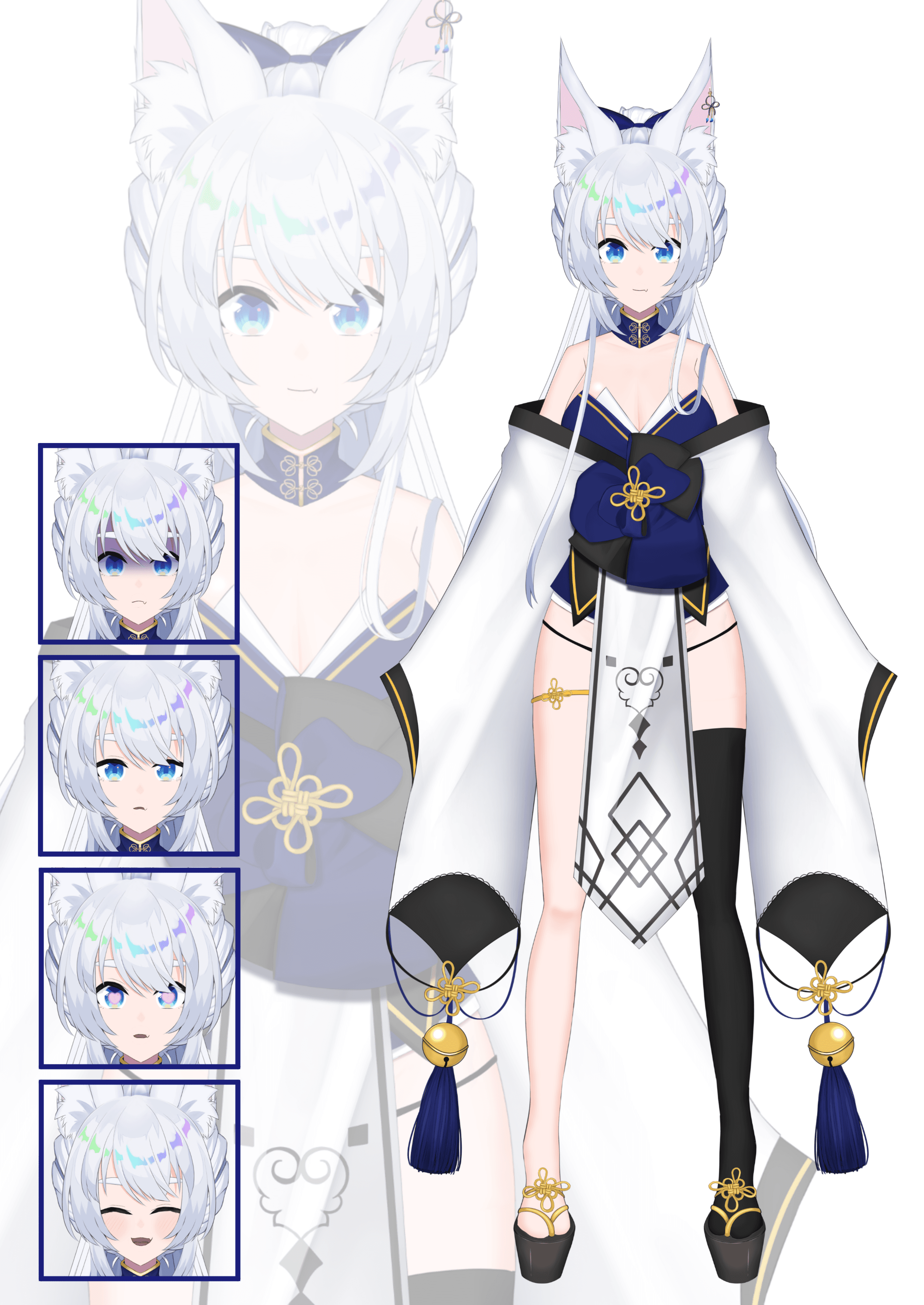Aquari 巫女衣装ビジュアル